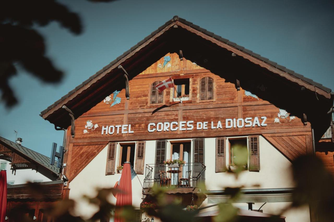 Auberge Les Gorges De La Diosaz Servoz Exterior foto